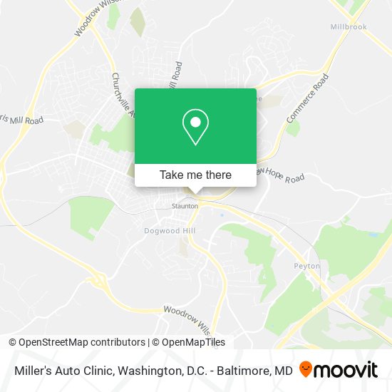 Mapa de Miller's Auto Clinic