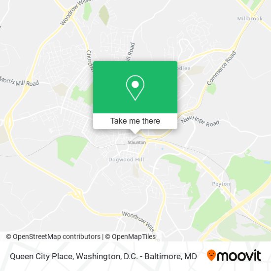 Queen City Place map