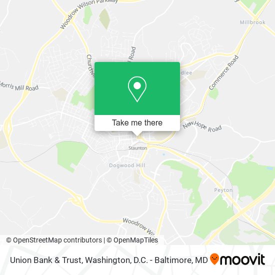 Mapa de Union Bank & Trust