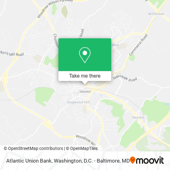 Mapa de Atlantic Union Bank