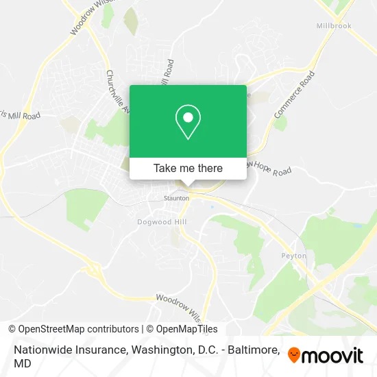 Nationwide Insurance map