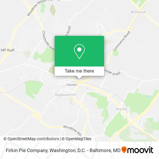 Firkin Pie Company map