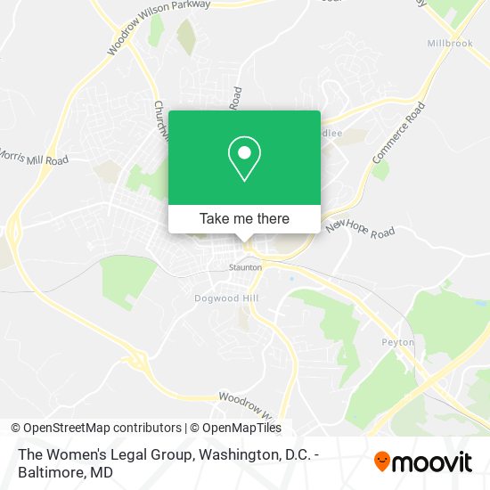 The Women's Legal Group map