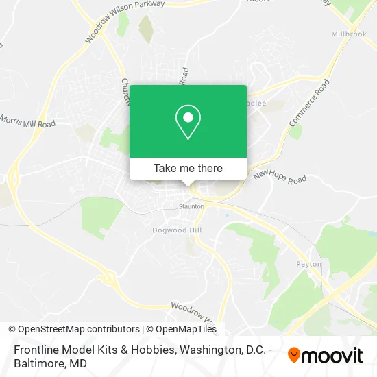 Frontline Model Kits & Hobbies map