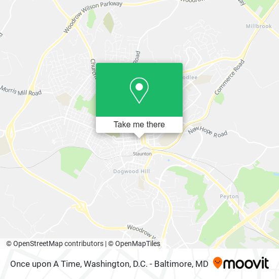 Once upon A Time map