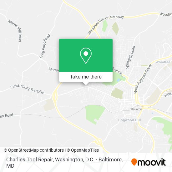 Mapa de Charlies Tool Repair