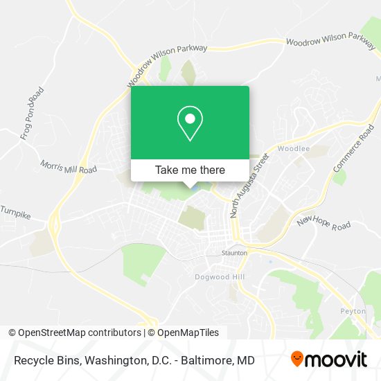 Recycle Bins map