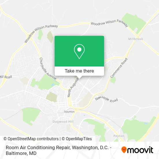 Room Air Conditioning Repair map