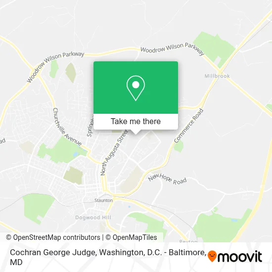 Cochran George Judge map