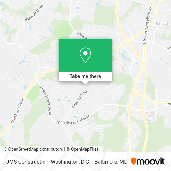 JMS Construction map
