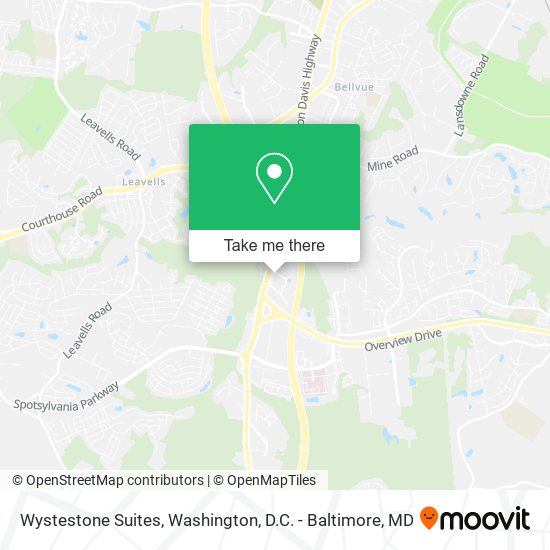 Mapa de Wystestone Suites