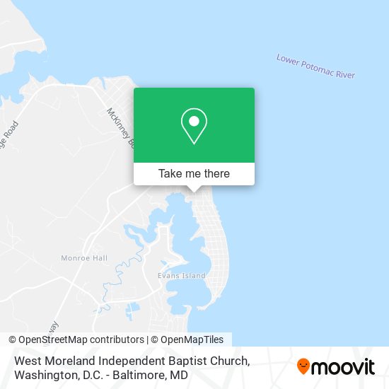 Mapa de West Moreland Independent Baptist Church