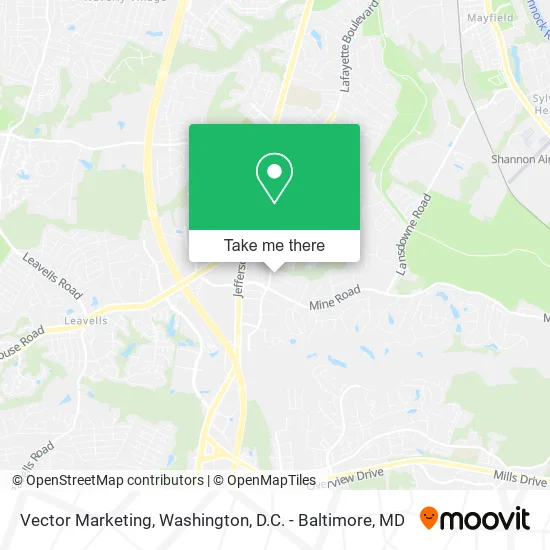 Mapa de Vector Marketing