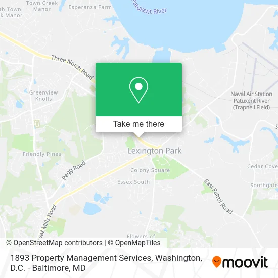 1893 Property Management Services map