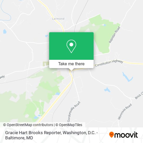 Mapa de Gracie Hart Brooks Reporter