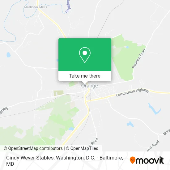 Cindy Wever Stables map