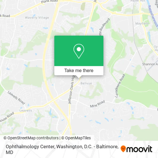 Mapa de Ophthalmology Center