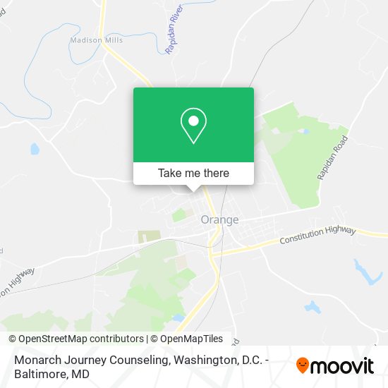 Monarch Journey Counseling map
