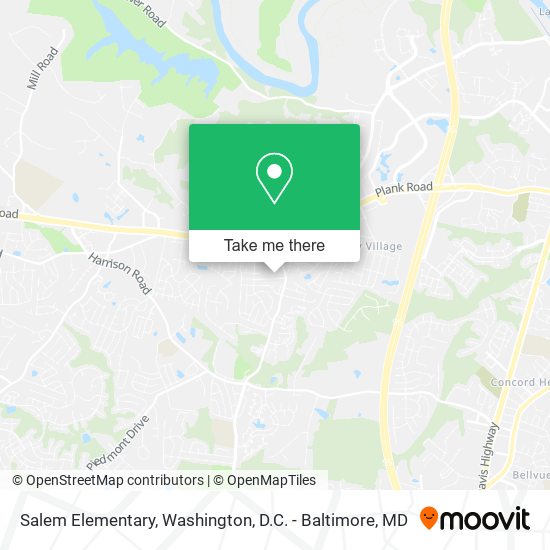 Mapa de Salem Elementary