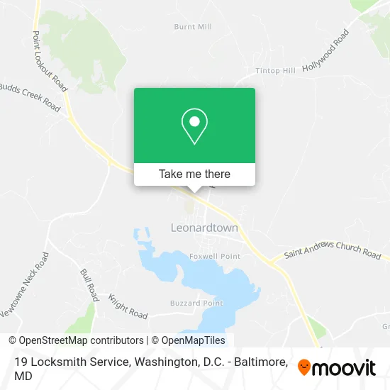 19 Locksmith Service map