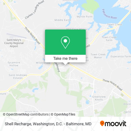 Shell Recharge map