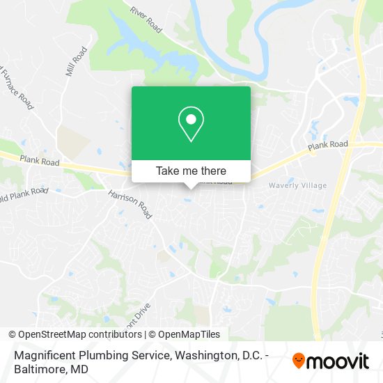 Magnificent Plumbing Service map