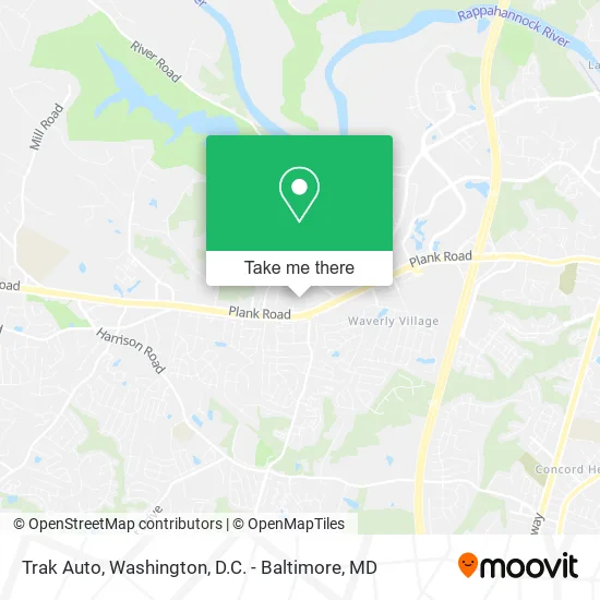 Trak Auto map