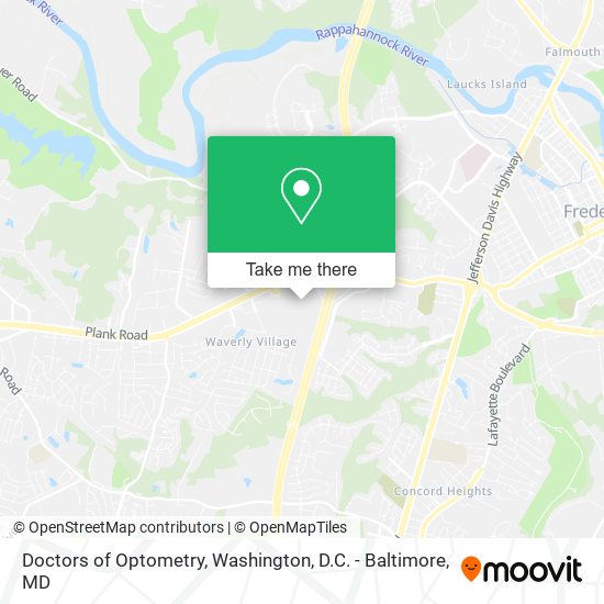 Doctors of Optometry map