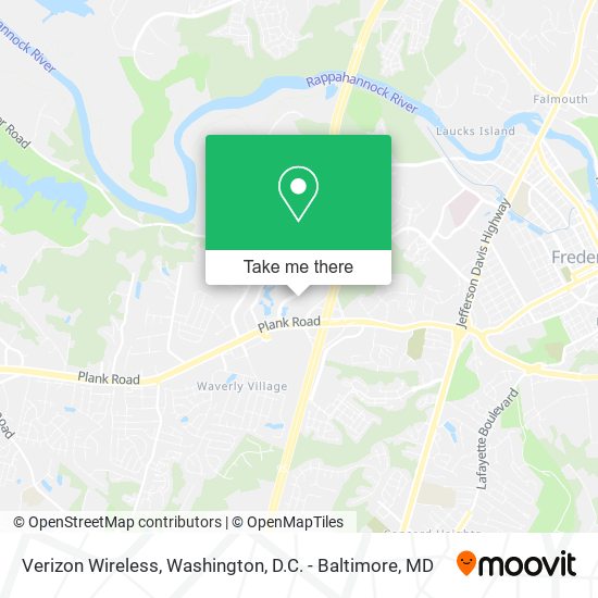 Verizon Wireless map