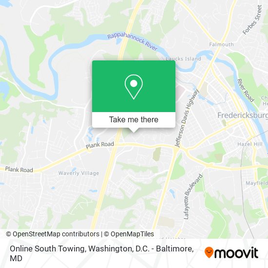 Mapa de Online South Towing