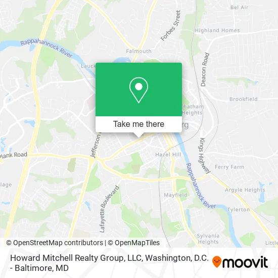 Howard Mitchell Realty Group, LLC map