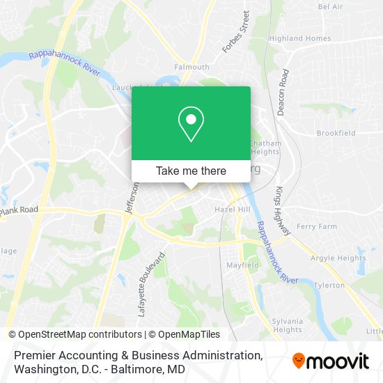 Premier Accounting & Business Administration map