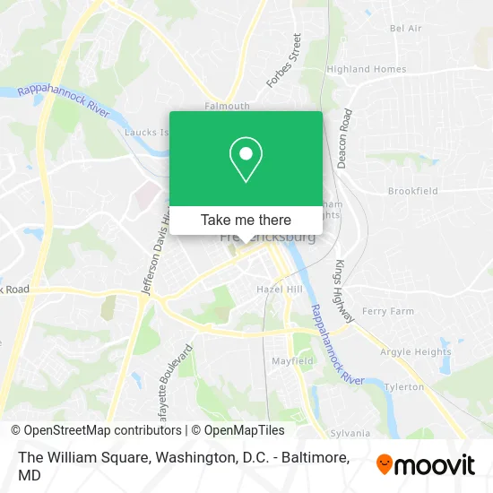 The William Square map