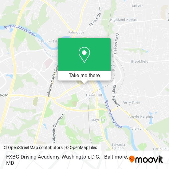 Mapa de FXBG Driving Academy
