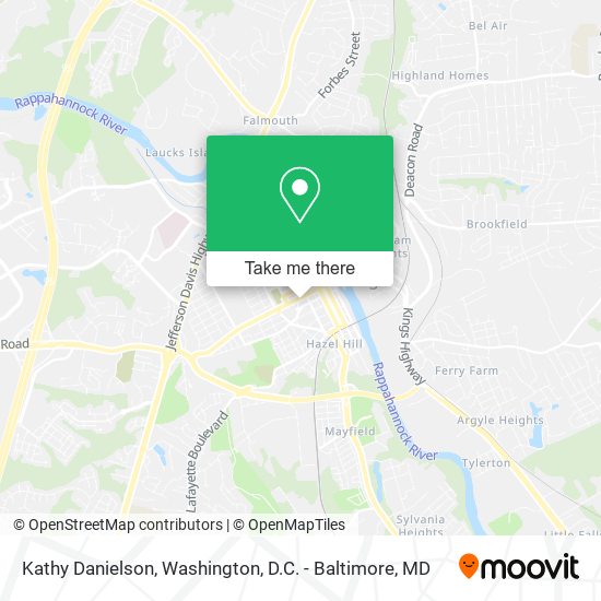 Mapa de Kathy Danielson