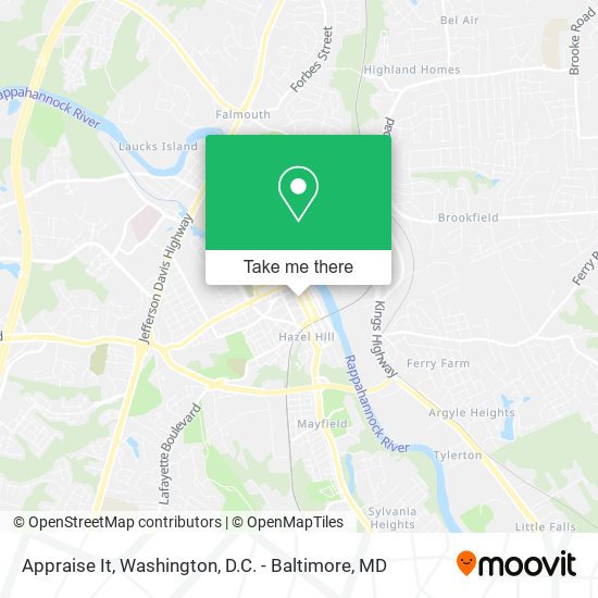 Appraise It map