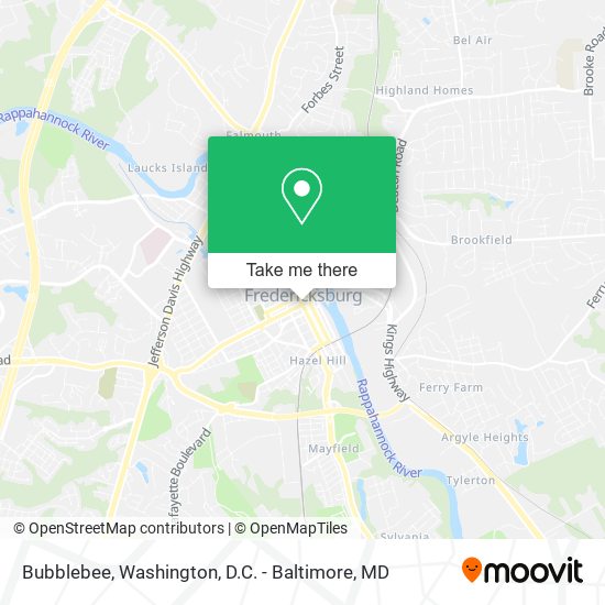 Bubblebee map