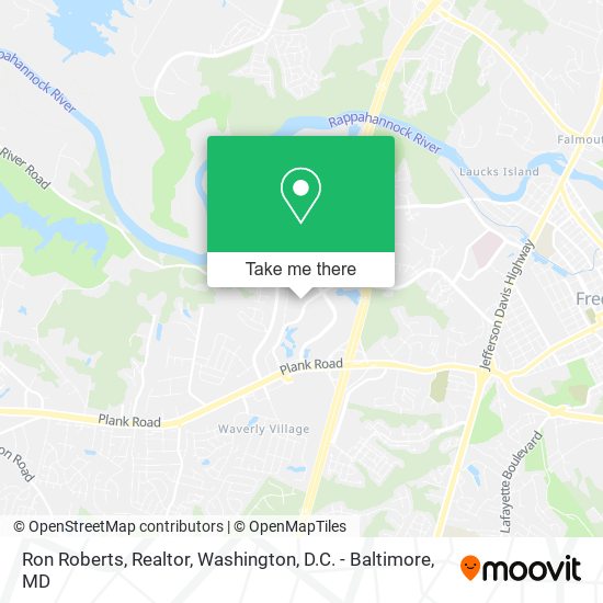 Mapa de Ron Roberts, Realtor