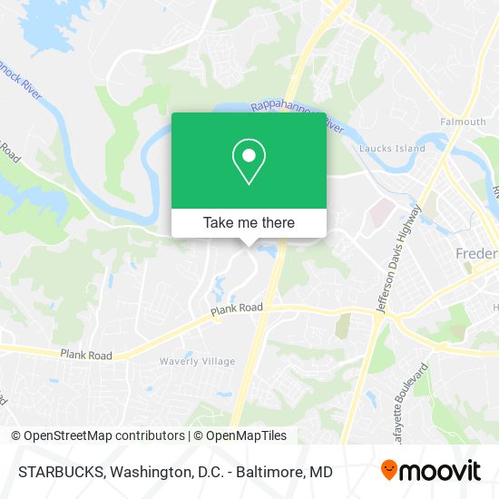 STARBUCKS map