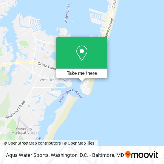 Aqua Water Sports map