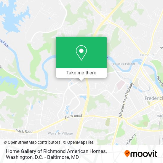 Home Gallery of Richmond American Homes map