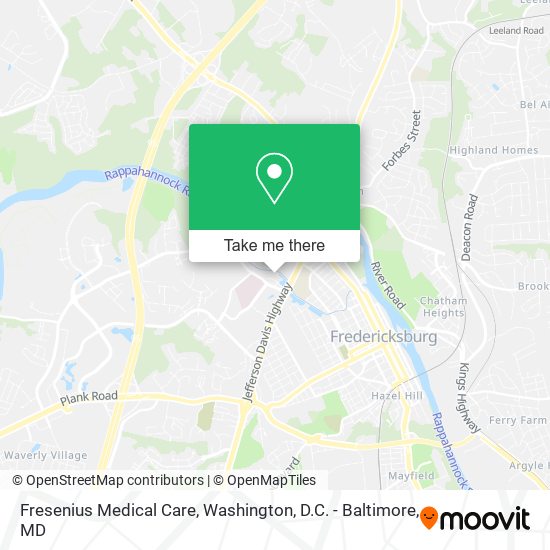 Fresenius Medical Care map