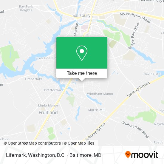 Lifemark map