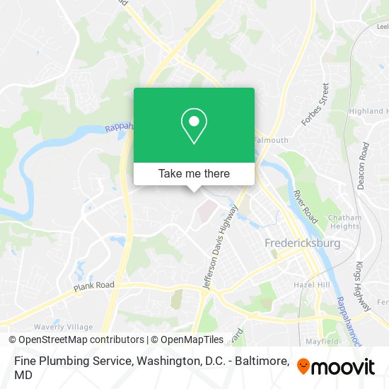 Fine Plumbing Service map