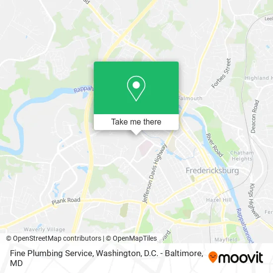 Fine Plumbing Service map