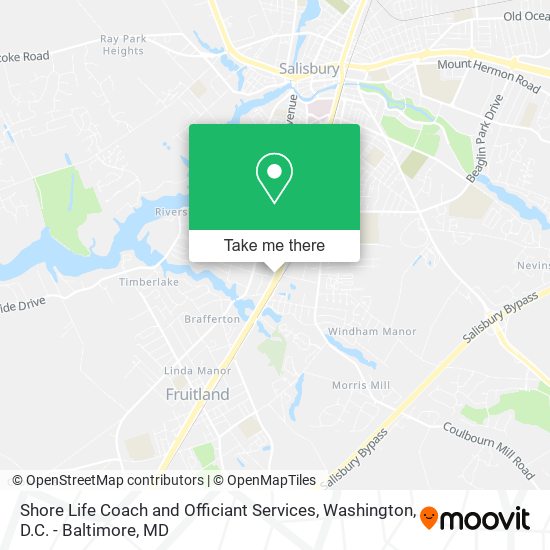 Mapa de Shore Life Coach and Officiant Services