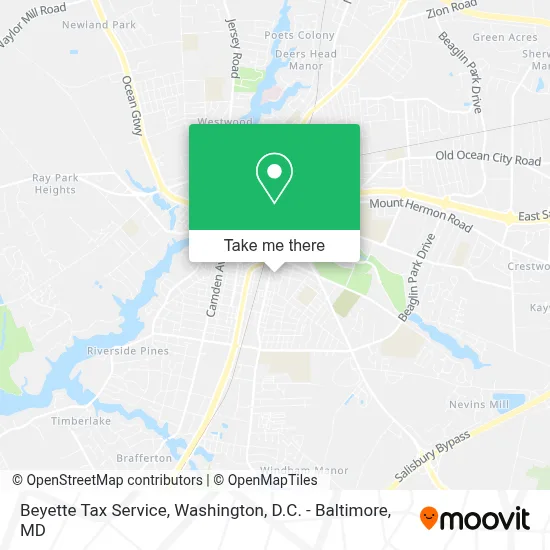 Beyette Tax Service map