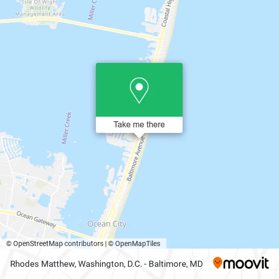 Rhodes Matthew map