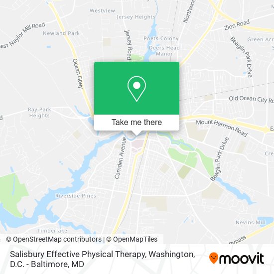 Salisbury Effective Physical Therapy map