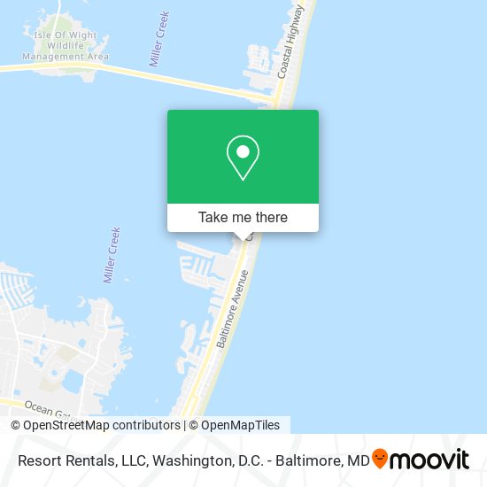 Mapa de Resort Rentals, LLC